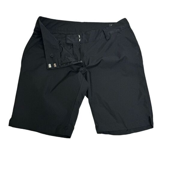 Adidas black climalite Bermuda golf shorts size 10 - Picture 3 of 11